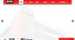 Desktop Screenshot of eikengineering.com